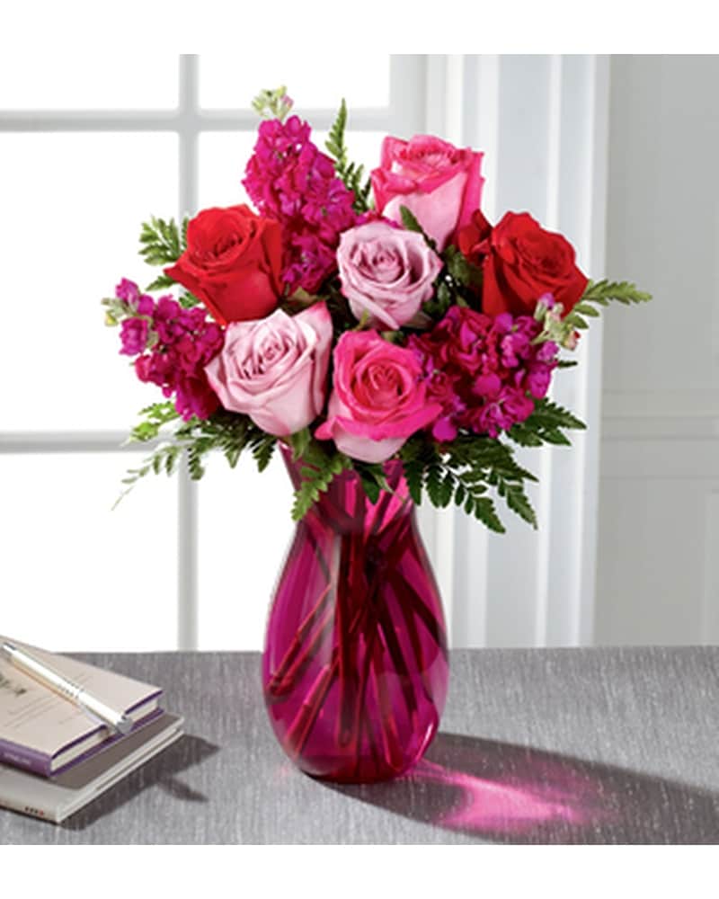 THE FTD® PURE ROMANCE™ ROSE BOUQUET in Schenectady NY - Flowers By