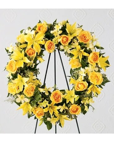 RING OF FRIENDSHIP™ WREATH Flower Arrangement