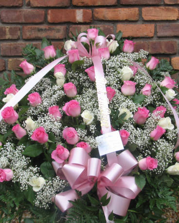Standing Basket Flower Arrangement