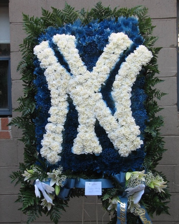 Yankee Logo Flower Arrangement