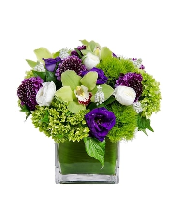 Lavender Garden Flower Arrangement