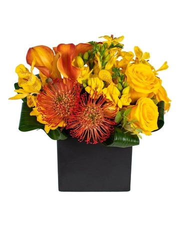 Pumpkin Spice Latte Flower Arrangement