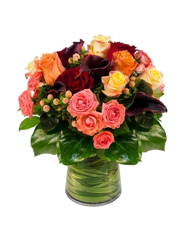 Autumn Sunset Flower Arrangement