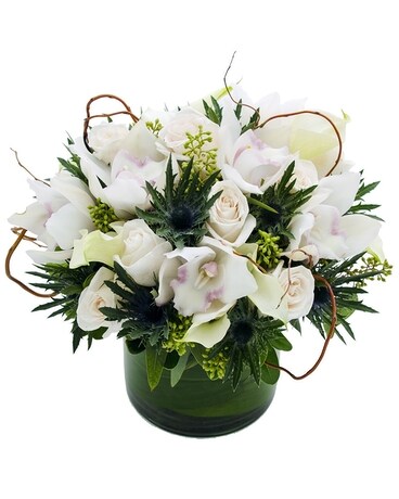 Let It Snow Flower Arrangement