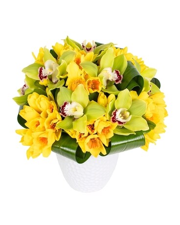 Sunshine & Grass Flower Arrangement