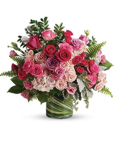 Haute Pink Bouquet Flower Arrangement