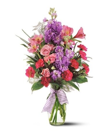 Teleflora'S Fragrance Vase Flower Arrangement