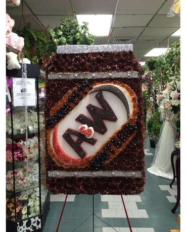 A&W Root Beer Flower Arrangement