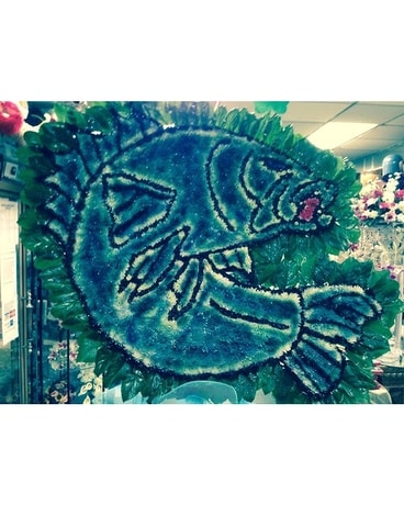 Bass Fish Flower Arrangement