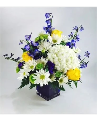 Blue Moon Flower Arrangement