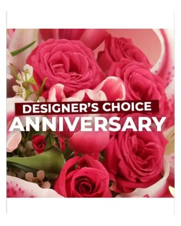 Anniversary Designer's Choice Flower Arrangement