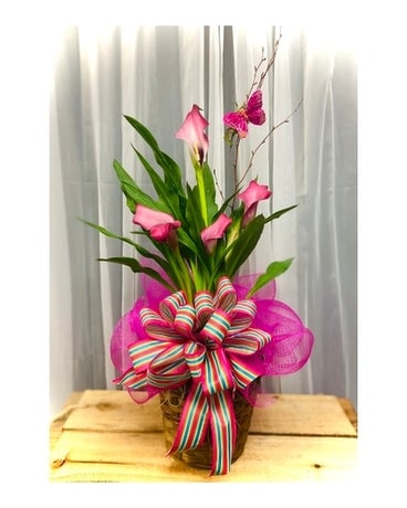 Ellington's Calla Lily Flower Arrangement