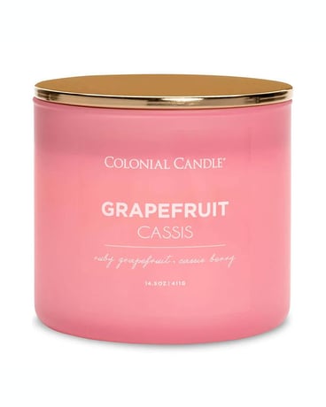 Colonial Candle - Grapefruit Cassis Flower Arrangement