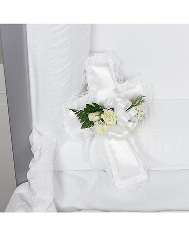Angel's Touch Casket Insert Flower Arrangement