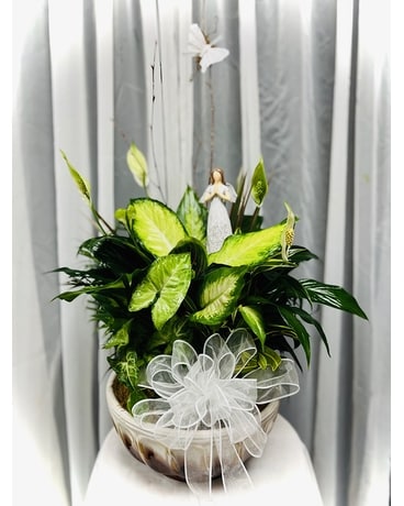 Prayer Garden - Container's Vary Flower Arrangement