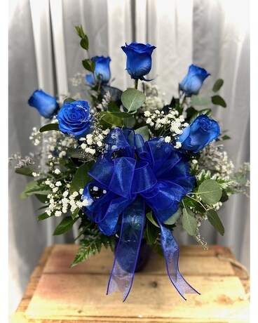 Royal Roses - Baby Flower Arrangement