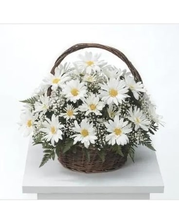 Mom's Daisy Basket - Baby Flower Arrangement