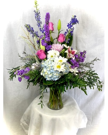 Purple Delight Flower Arrangement