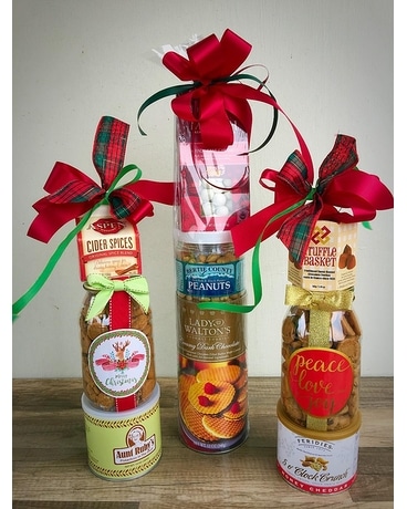 Merry, Merry Holidays Stack Gift Basket