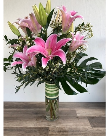 Sweet Stargazers Flower Arrangement