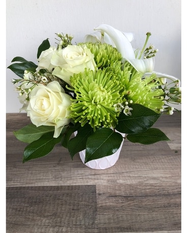 Vanilla Bean Flower Arrangement