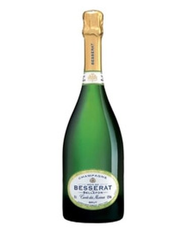 Besserat de Bellefone Champagne Flower Arrangement