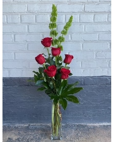 Premium Red Roses Flower Arrangement