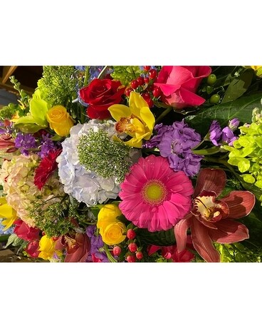 Celebration Casket Spray Funeral Casket Spray Flowers
