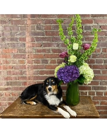 Purple Passions Flower Arrangement