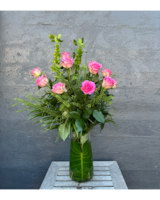 Sweet Pink Classic Roses in Greenville NC - Jefferson Florist, Inc.
