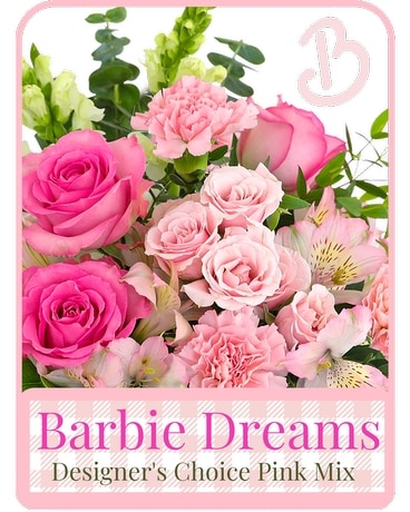 Barbie Dreams Flower Arrangement
