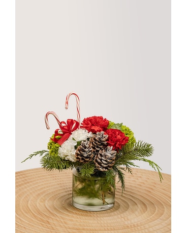 Peppermint Flower Arrangement