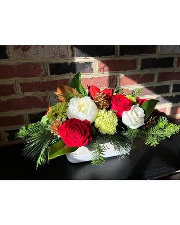 Christmas Traditions Flower Arrangement