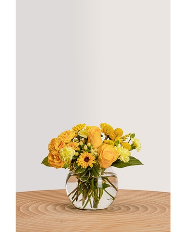 Lemony Flower Arrangement