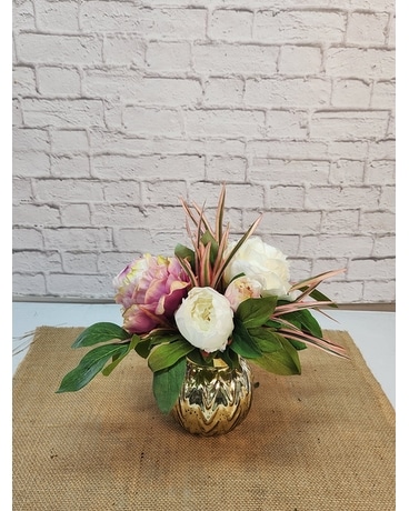 Golden Peonies Specialty Arrangement