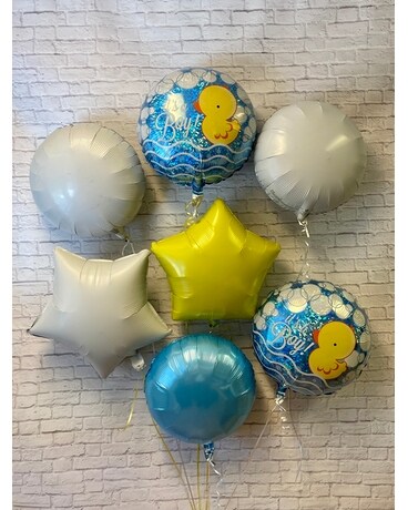 Balloon Bouquet - Baby Boy Balloon Bouquet