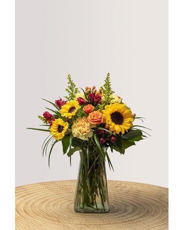 Sunset Flower Arrangement