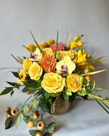 Autumn Sunrise Flower Arrangement