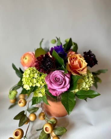 Harvest Moon Flower Arrangement