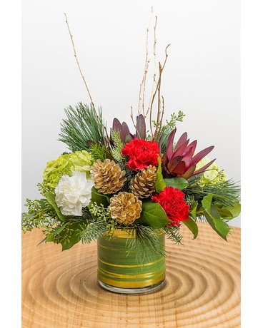 Spruce Flower Arrangement