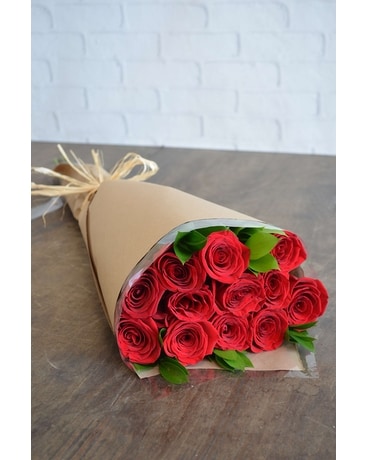 Where to get a flower bouquet wrapped in brown paper? Most places I've seen  are only selling traditional bouquets/flowers in vases : r/kelowna