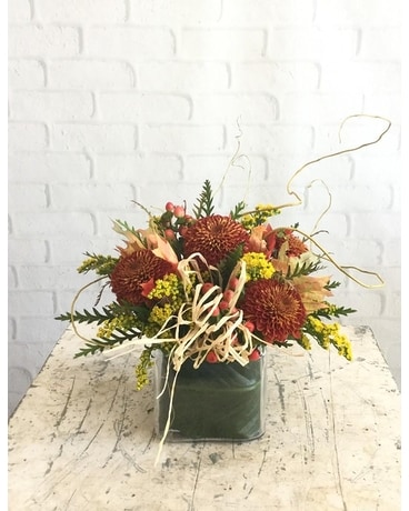 October Birthday: Chrysanthemum Flower Arrangement