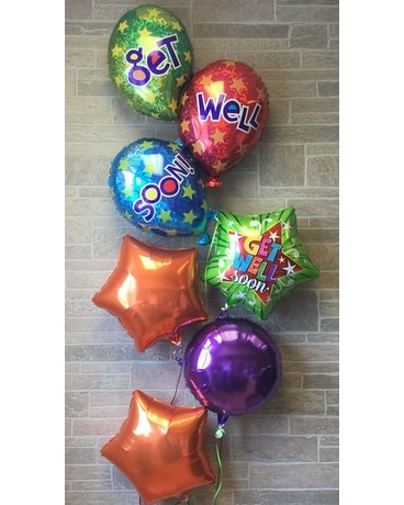 Get Well Soon Balloon Bouquet Gifts