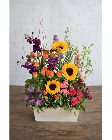 Sunny Meadow Flower Arrangement