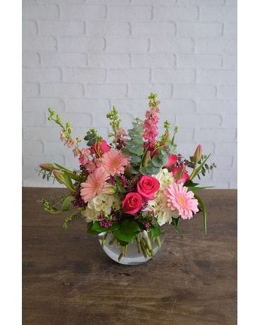 Dazzling Hues Flower Arrangement