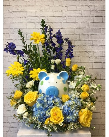 It's a Boy! Flower Arrangement