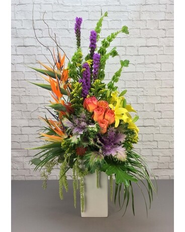 Cascade Flower Arrangement