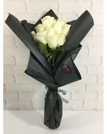Tuxedo Wrap Flower Arrangement
