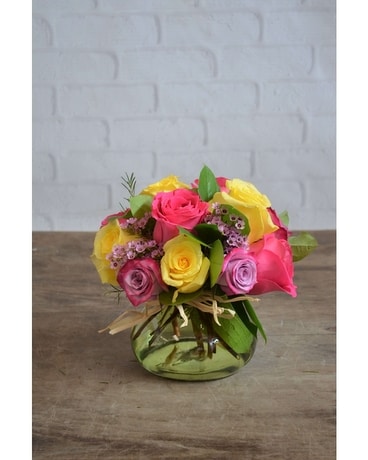 Joy in Roses Flower Arrangement