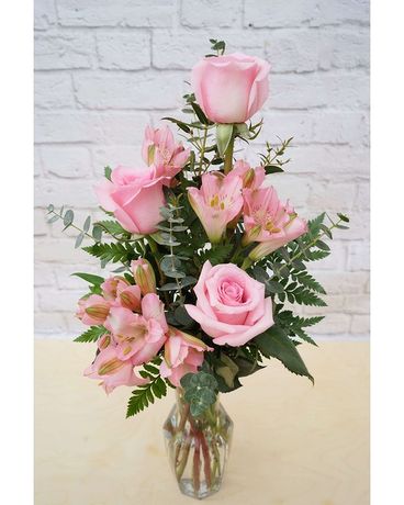 Precious Pinks Flower Arrangement